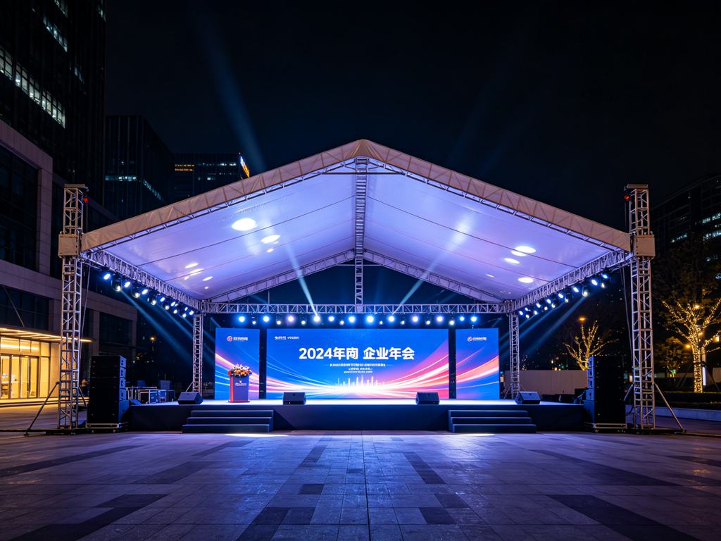 舞台膜结构造型13-企业年会